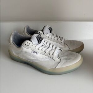 Vans Evdnt Ultimate Waffle Men's Athletic Skate Shoes Sneakers Size 8 White